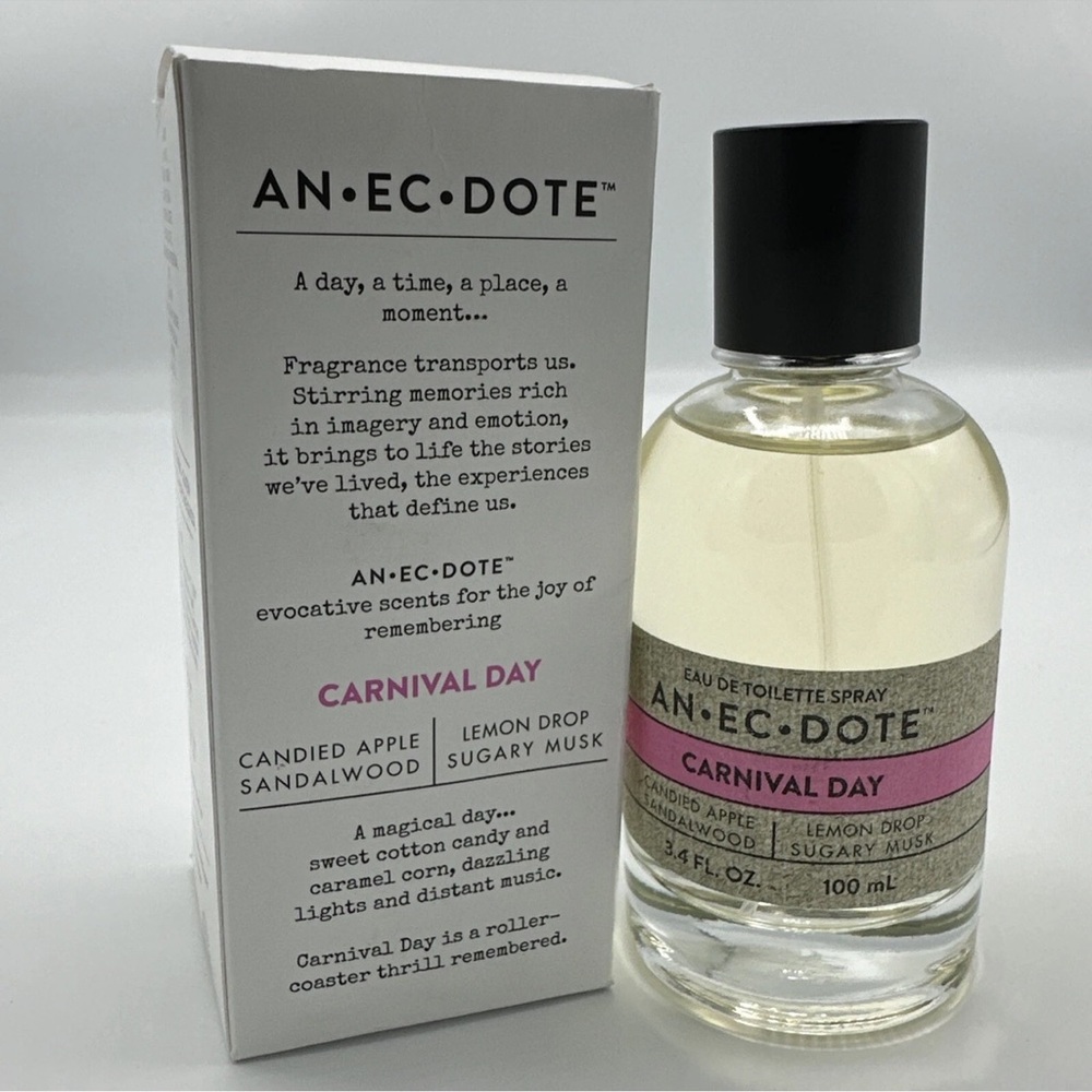 Anecdote Carnival Day eau de toilette perfume 3.4 fl oz Anthropologie Fragrance